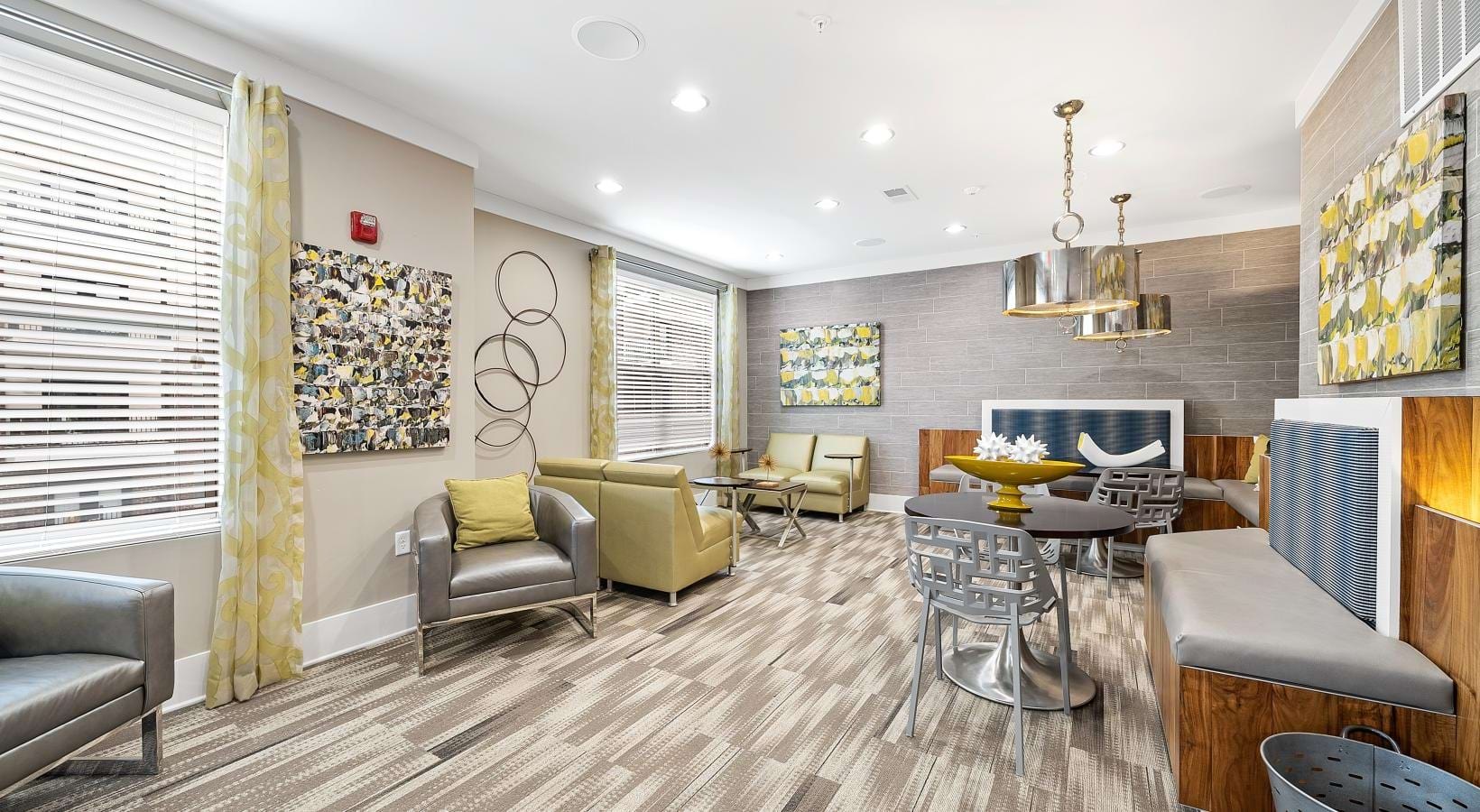 Find your perfect fit at Jones Grant a living room with a wood floor