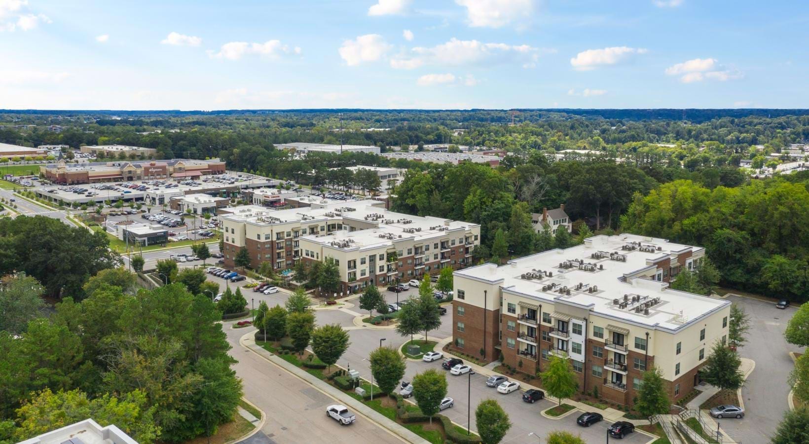 Find your perfect fit at Jones Grant a city with trees and buildings